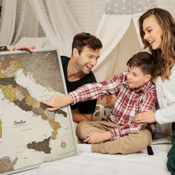 Italienkarte Cream Browns