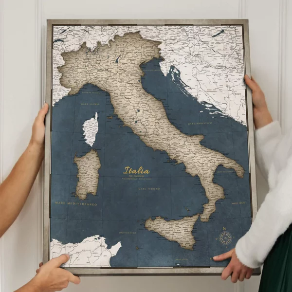 Italienkarte Garnet Glacier