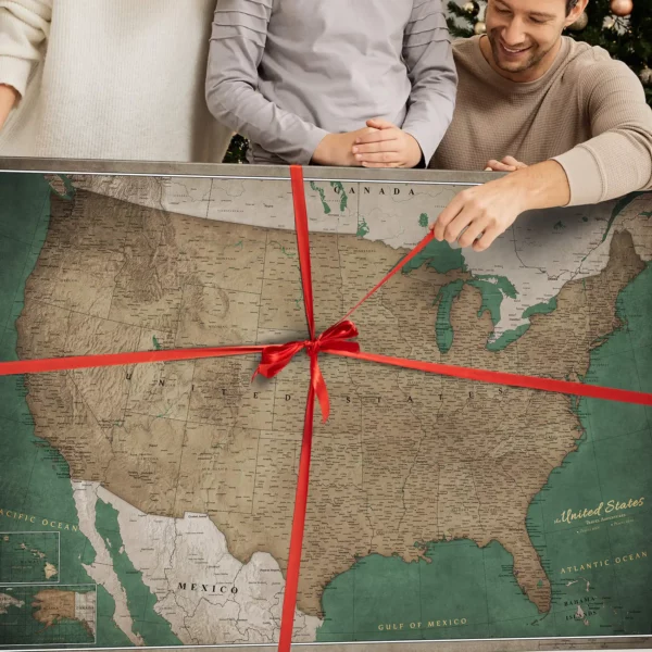 Karten der Vereinigten Staaten Green