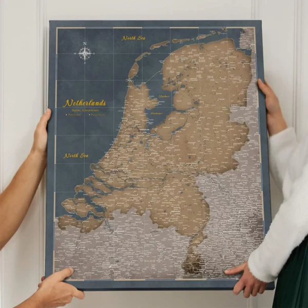 Niederlandekarte Sea Tide