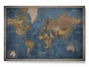 Korkkarte als Pinnwand