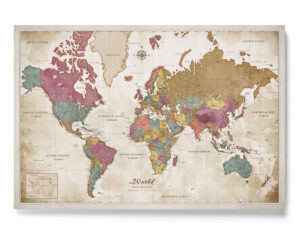 5 Ideen, wie Sie eine Kork Weltkarte kreativ nutzen können